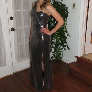 Silver Formal Dress